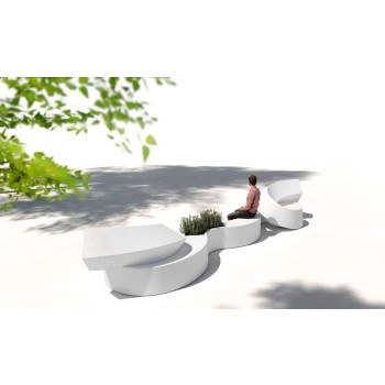 TWIST modular bench by Plust