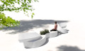 TWIST modular bench by Plust