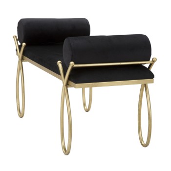 BLACK RIBBON BENCH