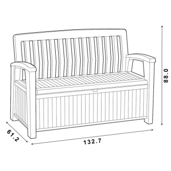 KETER PATIO Bench