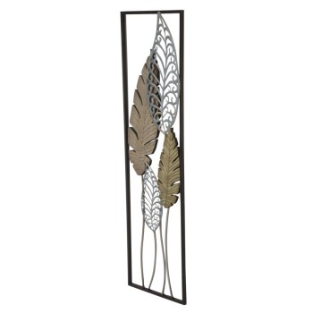 IRON AND WOOD PANEL LEAVES -B-