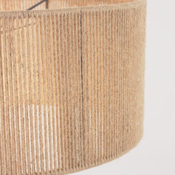 Lampshade for Crista pendant lamp in jute Crista suspension in jute