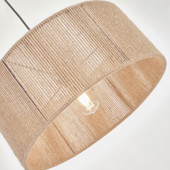 Lampshade for Crista pendant lamp in jute Crista suspension in jute