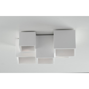 FOSTER WHITE CEILING LAMP 5XGU10 37X24.8X 15CM