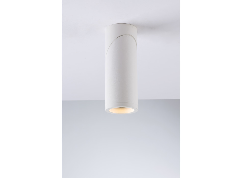 GENESIS CEILING LAMP GU10 WHITE 6X15 5CM