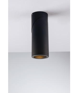 GENESIS GU10 BLACK CEILING LAMP 6X15.5CM