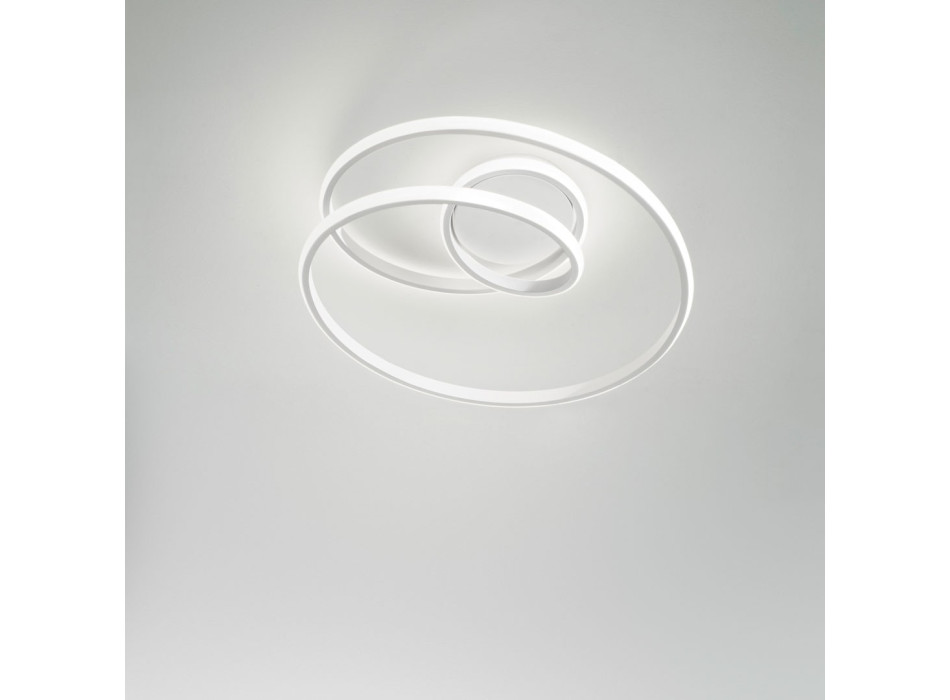 WHITE COASTER LED CEILING LIGHT 40W 5440LM CCT 50X4X22CM