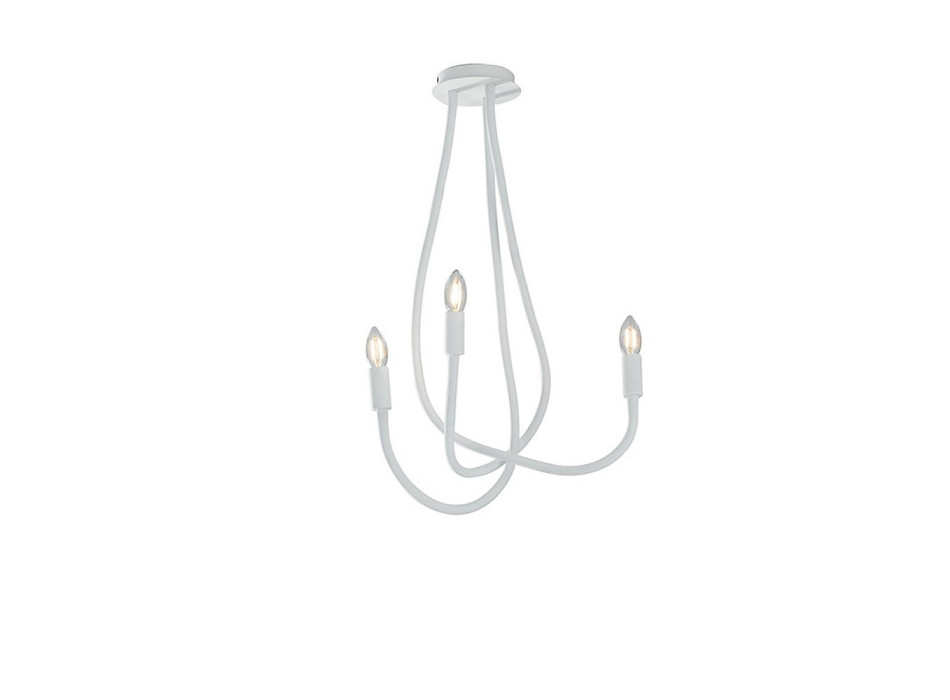 LOVER WHITE CEILING LIGHT 3XE14 15X15X100CM