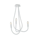 LOVER WHITE CEILING LIGHT 3XE14 15X15X100CM