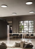 Mymoons ceiling light for plasterboard ceilings ALDO BERNARDI