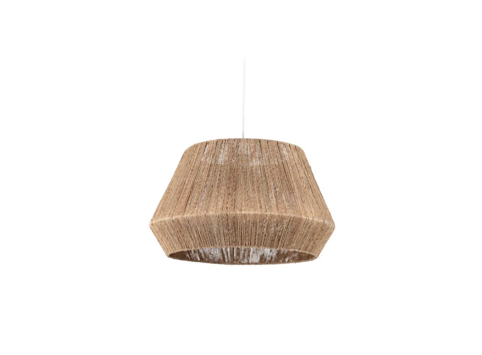 Crismilda ceiling lamp made of 100% jute with a natural finish, Ø 50 cm