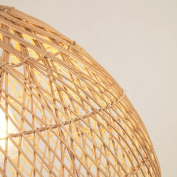 Domitila rattan ceiling lamp with natural finish Ø 44 cm