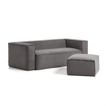 Blok Corduroy Footstool
