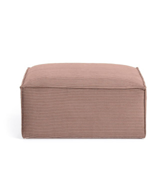 Poggiapiedi Blok in velluto a coste