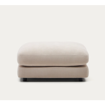 Gala footstool white 90 x 90 cm
