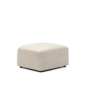 Neom Footstool Beige 75 x 64 cm FSC Mix Credit
