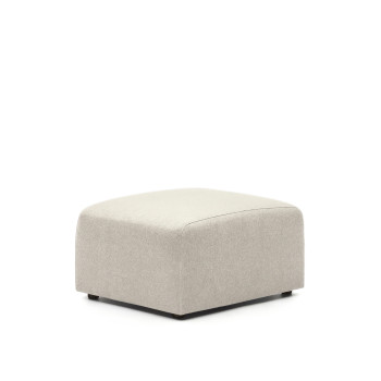 Neom Footstool Beige 75 x 64 cm FSC Mix Credit