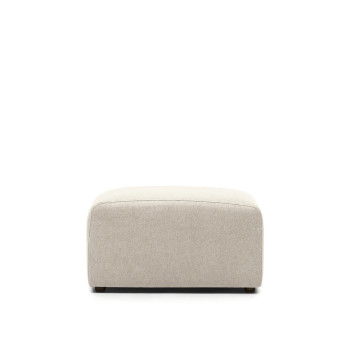 Neom Footstool Beige 75 x 64 cm FSC Mix Credit