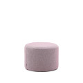 Kaeli footrest with removable cover, purple, Ø 60 cm