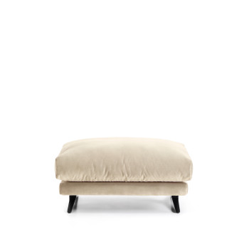 Veliro velvet footstool
