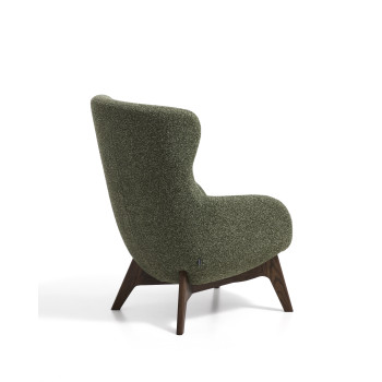 Adiran armchair in thick chenille
