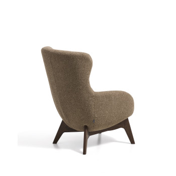 Adiran armchair in thick chenille