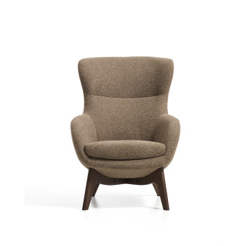 Adiran armchair in thick chenille