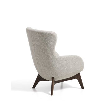 Adiran armchair in thick chenille