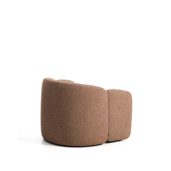 Corvena chenille armchair