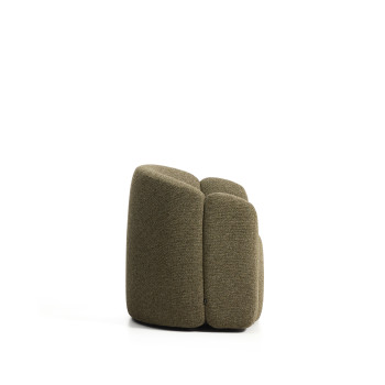 Corvena chenille armchair