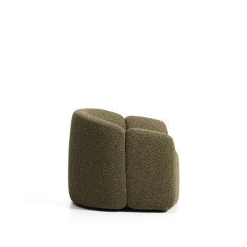 Corvena chenille armchair