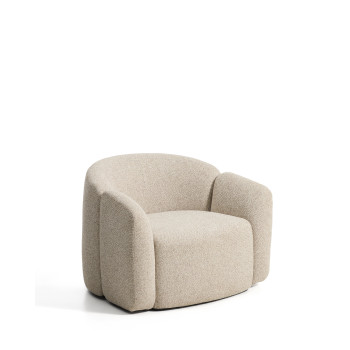 Corvena chenille armchair
