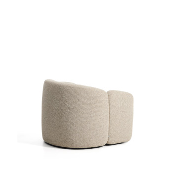 Corvena chenille armchair