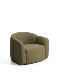 Corvena chenille armchair