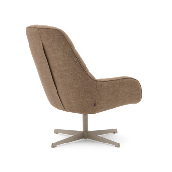 Jaspe swivel armchair