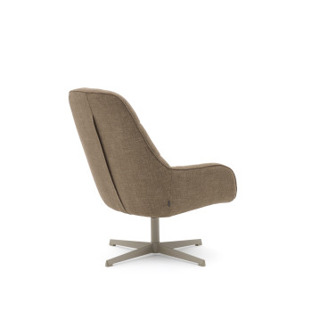 Jaspe swivel armchair