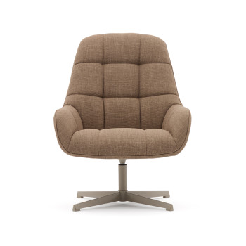 Jaspe swivel armchair