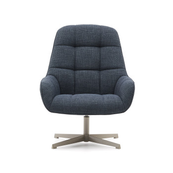 Jaspe swivel armchair