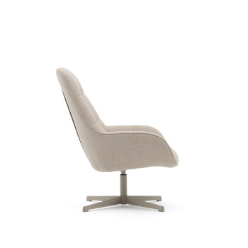 Jaspe swivel armchair