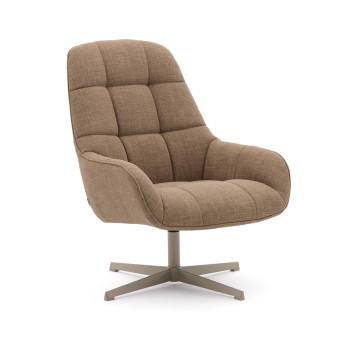 Jaspe swivel armchair