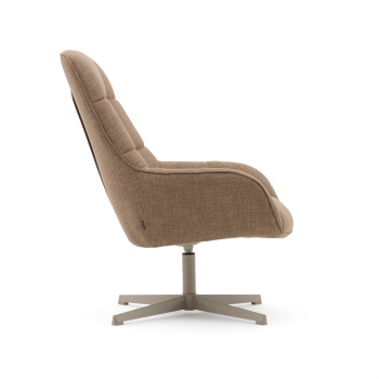Jaspe swivel armchair