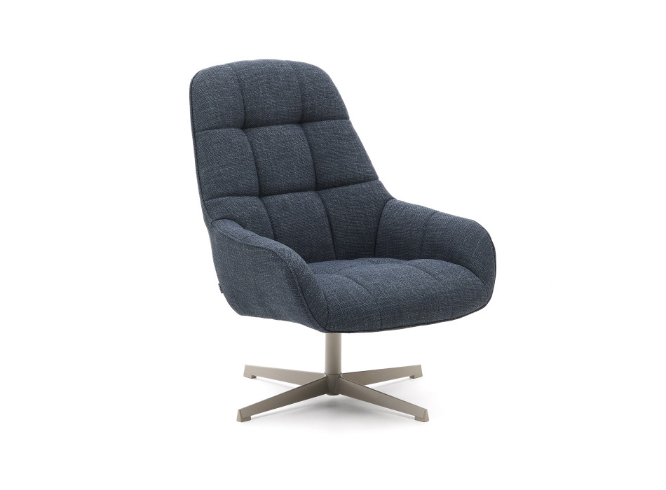 Jaspe swivel armchair