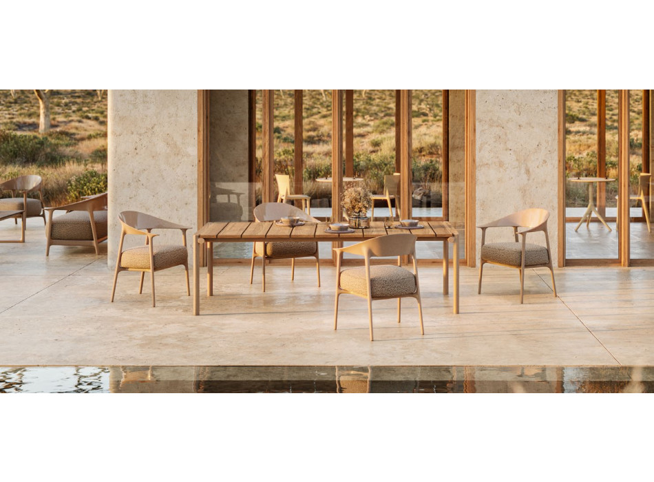 Upholstered armchair AFRICA collection VONDOM