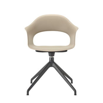 LADY B armchair with swivel trestle - SCAB