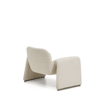 Melvia chenille armchair