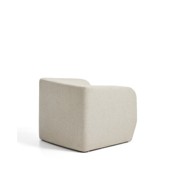 Milare armchair in chenille