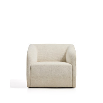 Milare armchair in chenille