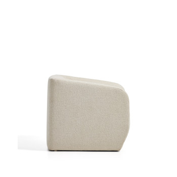 Milare armchair in chenille