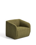 Milare armchair in chenille