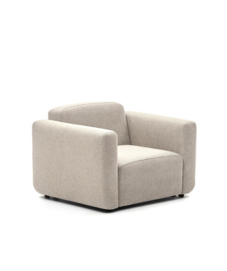 Neom modular armchair in beige FSC Mix Credit